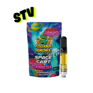 Cartucho Desechable STV (Sativanol) – Amnesia 1ml by Iguana Smoke