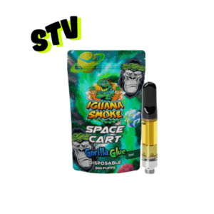 Cartucho Desechable STV (Sativanol) – Gorilla Glue 1ml by Iguana Smoke