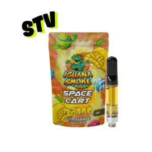 Cartucho Desechable STV (Sativanol) – Mango 1ml by Iguana Smoke