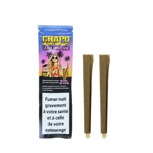 Pack de Blunt La Colombienne 2pcs – Chapo Hemp Fresa/Kiwi