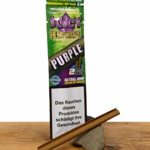 Blunt Juicy Hemp Wraps 2pcs - Purple