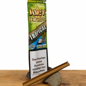 Blunt Juicy Hemp Wraps 2pcs - Tropical