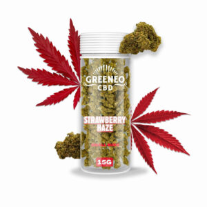 15gr Flor CBD - Greeneo - Strawberry Haze