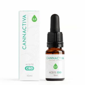 Aceite de CBD 2,5% Full Spectrum - Cannactiva
